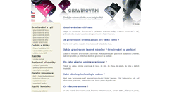 Desktop Screenshot of gravirovani-praha.cz